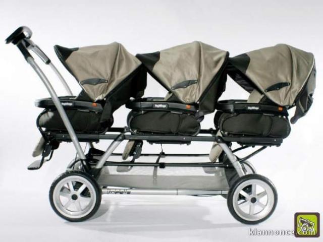 peg perego poussette triple