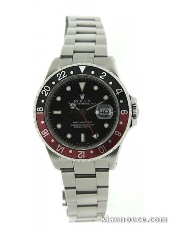 ROLEX GMT-MASTER II ACIER 16710