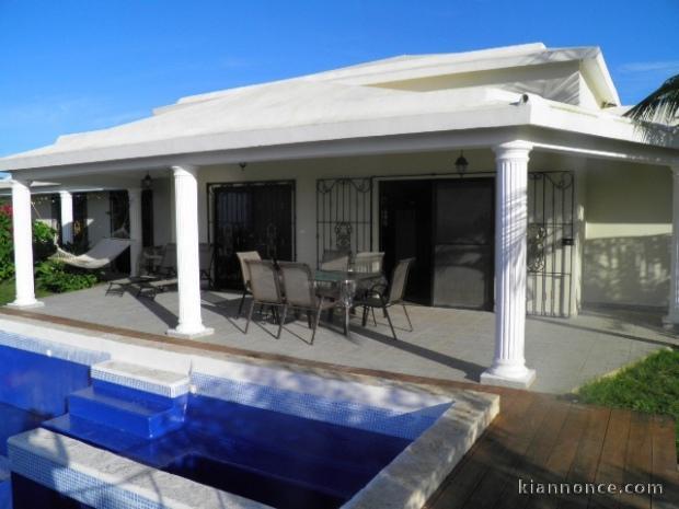 Villa avec piscine et vue mer a Rio San Juan en Rép. Dominicaine