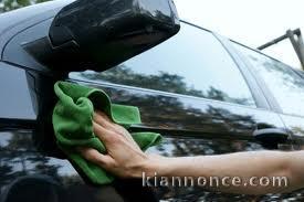 Lavage de voiture fait main à domicile , au garage , en entrepris