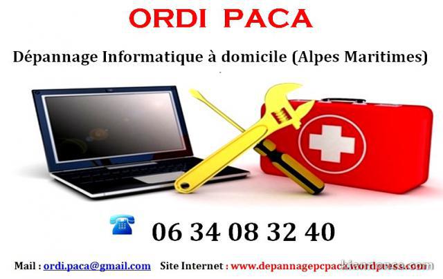 Dépannage Informatique à Domicile - Alpes maritimes 06