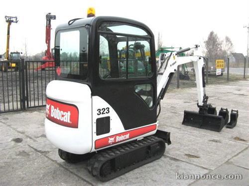 Mini pelle Bobcat 323 1,6t