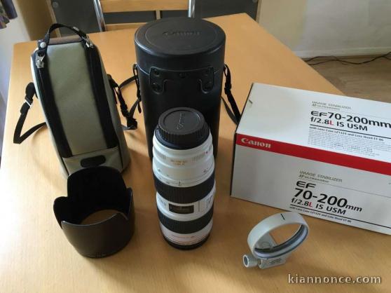 Objectif Canon EF 70-200mm f/2.8 L IS II