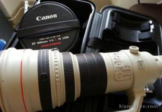 Canon lens ef 600mm 14 l is usm