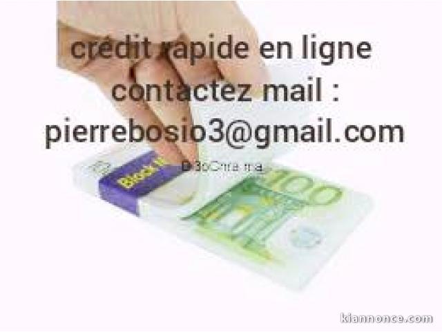 prêt et financement rapide -pierrebosio3@gmail,com