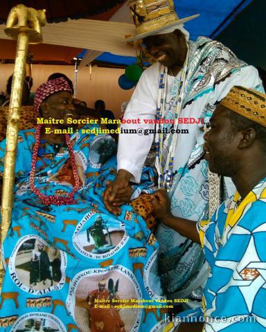 Maître Sorcier Marabout vaudou SEDJI