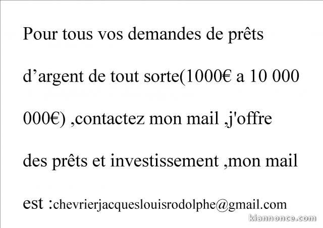  mail :   );demande de prêt