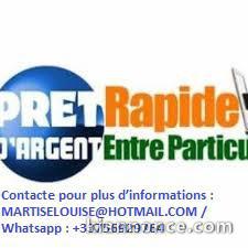 AIDE DE FINANCEMENT OUVERTS A TOUS Whatsapp : +33756929764