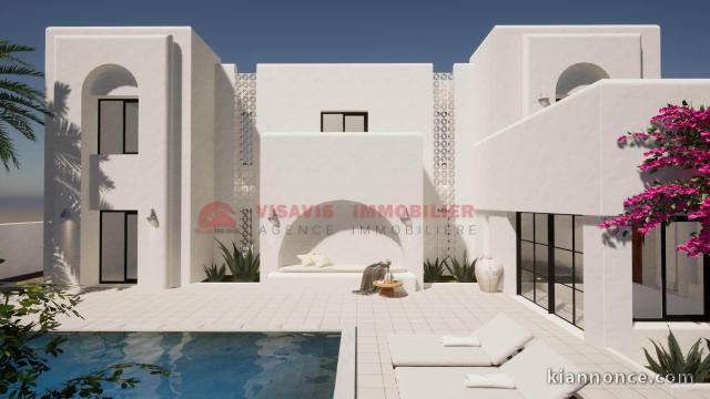 CONSTRUCTION CLÉ EN MAIN - VILLA AVEC PISCINE ZU DJERBA - RÉF P69