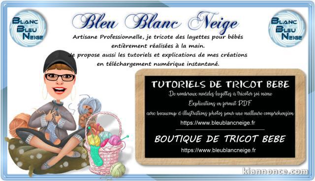 Fiche tricot bébé, à télécharger, layette, tricot bébé,TUTO, pdf