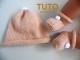 Explication TUTO bonnet chaussons pompons bébé