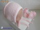 Tuto béguin chaussons tricot bb style princesse Charlotte