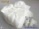 Fiche tricot bébé, layette, tricot bébé,TUTO, pdf