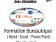 Formation en Bureautique Excel Word PowerPoint VBA à distance 