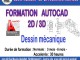 FORMATION  AUTOCAD  2d -3d     