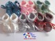 Chaussons tricot bébé modèles layette bb tricotés main